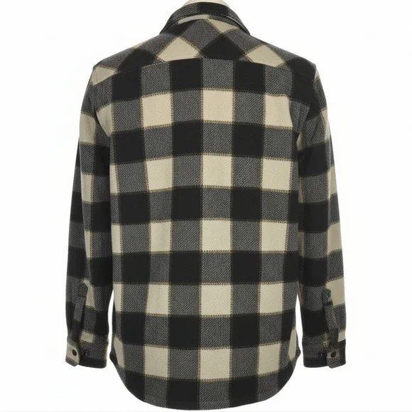 Lifted Research Group LRG Plaid Fleece Shirt Jacket – Size L - Picture 2 of 10